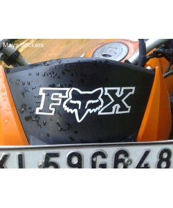 Fox racing logo stickering hero impulse 